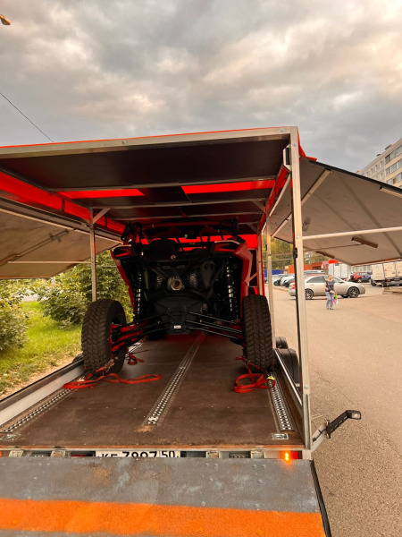 безопасная погрузка техники